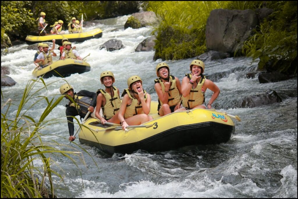 White water rafting